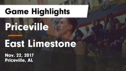 Priceville  vs East Limestone  Game Highlights - Nov. 22, 2017