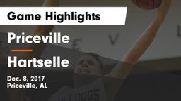 Priceville  vs Hartselle Game Highlights - Dec. 8, 2017