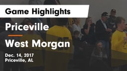 Priceville  vs West Morgan  Game Highlights - Dec. 14, 2017