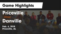 Priceville  vs Danville  Game Highlights - Feb. 6, 2018