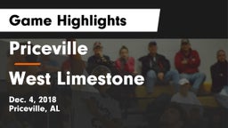 Priceville  vs West Limestone  Game Highlights - Dec. 4, 2018