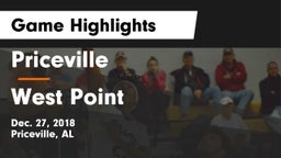 Priceville  vs West Point Game Highlights - Dec. 27, 2018