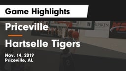 Priceville  vs Hartselle Tigers Game Highlights - Nov. 14, 2019