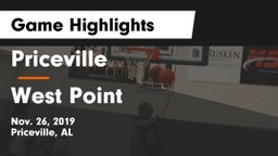 Priceville  vs West Point  Game Highlights - Nov. 26, 2019