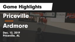Priceville  vs Ardmore  Game Highlights - Dec. 12, 2019