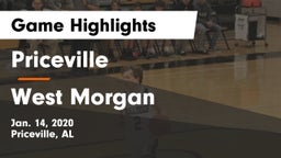 Priceville  vs West Morgan  Game Highlights - Jan. 14, 2020