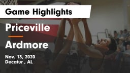 Priceville  vs Ardmore  Game Highlights - Nov. 13, 2020