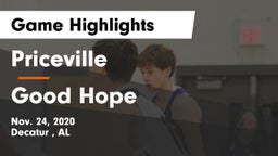 Priceville  vs Good Hope  Game Highlights - Nov. 24, 2020