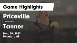 Priceville  vs Tanner  Game Highlights - Dec. 28, 2023