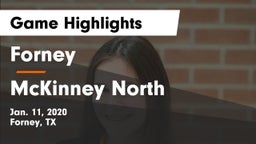 Forney  vs McKinney North  Game Highlights - Jan. 11, 2020