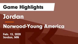 Jordan  vs Norwood-Young America  Game Highlights - Feb. 13, 2020