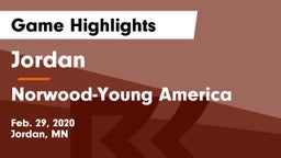 Jordan  vs Norwood-Young America Game Highlights - Feb. 29, 2020