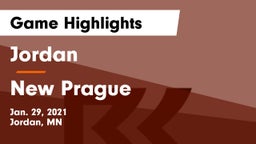 Jordan  vs New Prague  Game Highlights - Jan. 29, 2021