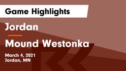 Jordan  vs Mound Westonka  Game Highlights - March 4, 2021
