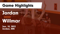 Jordan  vs Willmar  Game Highlights - Jan. 10, 2022