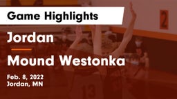 Jordan  vs Mound Westonka  Game Highlights - Feb. 8, 2022