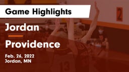 Jordan  vs Providence Game Highlights - Feb. 26, 2022