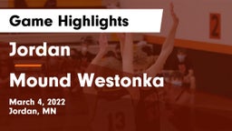 Jordan  vs Mound Westonka  Game Highlights - March 4, 2022