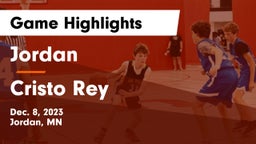 Jordan  vs Cristo Rey  Game Highlights - Dec. 8, 2023