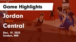 Jordan  vs Central  Game Highlights - Dec. 19, 2023