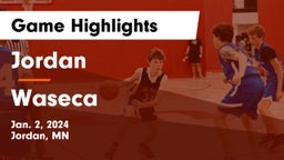Jordan  vs Waseca  Game Highlights - Jan. 2, 2024
