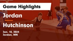 Jordan  vs Hutchinson  Game Highlights - Jan. 18, 2024