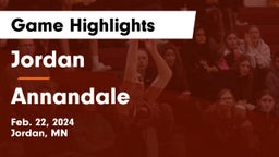 Jordan  vs Annandale  Game Highlights - Feb. 22, 2024