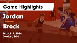 Jordan  vs Breck Game Highlights - March 9, 2024