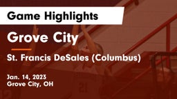 Grove City  vs St. Francis DeSales  (Columbus) Game Highlights - Jan. 14, 2023