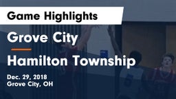Grove City  vs Hamilton Township  Game Highlights - Dec. 29, 2018