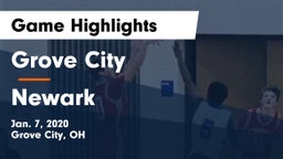 Grove City  vs Newark  Game Highlights - Jan. 7, 2020