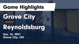 Grove City  vs Reynoldsburg  Game Highlights - Jan. 16, 2021