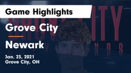 Grove City  vs Newark  Game Highlights - Jan. 23, 2021