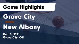 Grove City  vs New Albany  Game Highlights - Dec. 3, 2021
