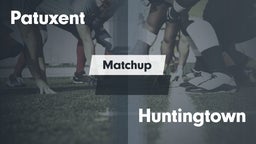 Matchup: Patuxent  vs. Huntingtown High 2016