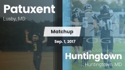 Matchup: Patuxent  vs. Huntingtown  2017