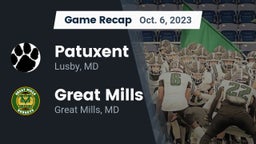 Recap: Patuxent  vs. Great Mills 2023