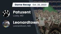 Recap: Patuxent  vs. Leonardtown  2023
