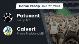 Recap: Patuxent  vs. Calvert  2023
