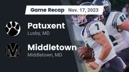 Recap: Patuxent  vs. Middletown  2023
