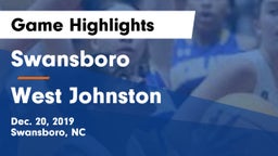 Swansboro  vs West Johnston  Game Highlights - Dec. 20, 2019