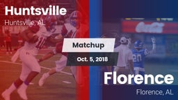 Matchup: Huntsville High vs. Florence  2018
