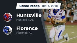 Recap: Huntsville  vs. Florence  2018