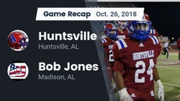 Recap: Huntsville  vs. Bob Jones  2018