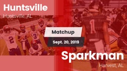 Matchup: Huntsville High vs. Sparkman  2019