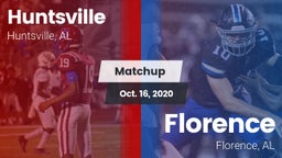 Matchup: Huntsville High vs. Florence  2020