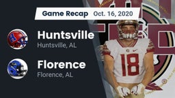 Recap: Huntsville  vs. Florence  2020