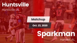 Matchup: Huntsville High vs. Sparkman  2020
