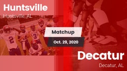 Matchup: Huntsville High vs. Decatur  2020