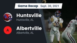 Recap: Huntsville  vs. Albertville  2021